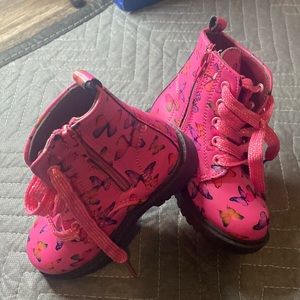 Pink Girl Boots